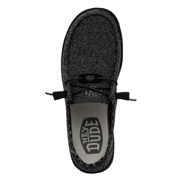 Women’s HEY DUDE Wendy Sox Black Slip-on Loafers - Size 8 - NWOT - Picture 8 of 11